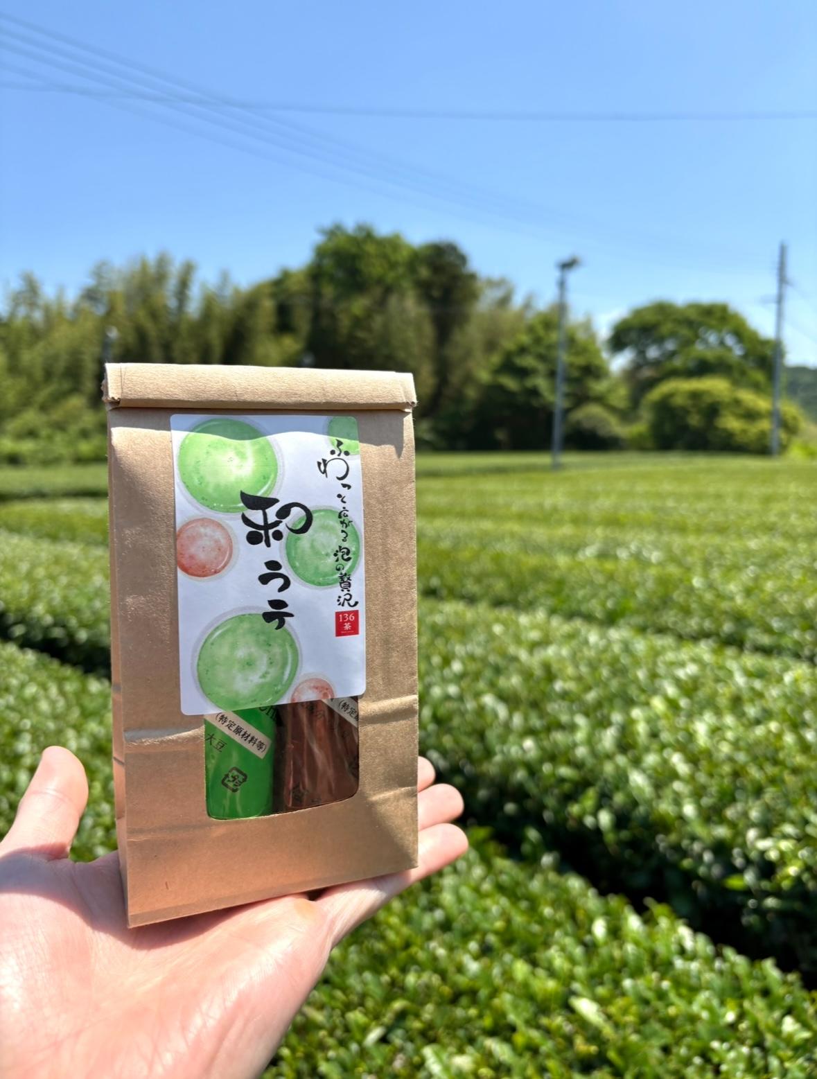 泡立つ和のラテセット　[抹茶3本・ほうじ茶3本]